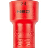 Neo 6-kampė galvutė 1/ 2" 24 mm 1000V (01-192)
