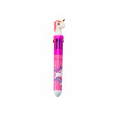 Multicolor Unicorn Automatic Pen 10 Pink