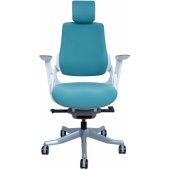 Wau Teal Blue/ White