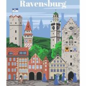 Ravensburger CreArt - Colorful Ravensburg, Painting