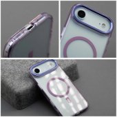 Clear Hybrid Mag Cover iPhone 17 Pro Purple