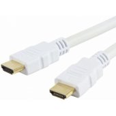 Techly Monitor cable HDMI-HDMI M/ M Ethernet 3D 4K, 1m, white