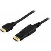 DisplayPort to HDMI Ultra HD 3m Black