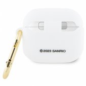 Silicone 3D Kitty Head Airpods 3 cover white