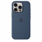iPhone 16 Pro Silicone Case with MagSafe - Denim MYYK3ZM/ A