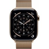 Watch Series 11 Cellular 42mm Gold Titanium / Gold Milanese Loop