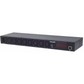_763699 Valdomas maitinimo blokas IP Intellinet Rack 19", 8 lizdai C1