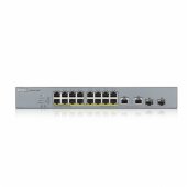 Komutatorius GS1350-18HP 16xGBe 2xSFP PoE