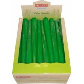 Table Candle Green 25x2x2cm 1pcs