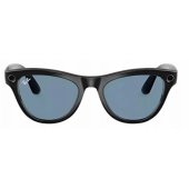 Meta Skyler Gen1 AI Glasses - Black/ Cerulean Blue Transitions