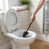 LA084538BLKPEU7 Antibac Toilet Brush
