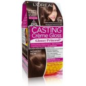 L’Oreal Paris Casting Creme Gloss Krem koloryzujący nr 518 Orzechowe M