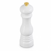 Pipirų malūnėlis, 21 cm, baltas