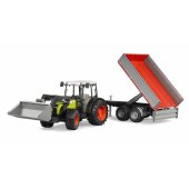 Claas Nectis 267 F with Frontloader and Tip