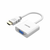 Adapter HDMI - VGA FullHD 60Hz 0.15m White