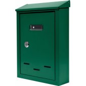 Skrzynka na listy zielona 285 x 200 x 60mm (78543)