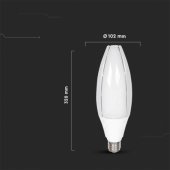 VT-260 SAMSUNG lustas 60W E40 6500K 6500lm