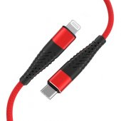 USB-C į Lightning 30W raudonas