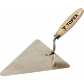 Topex mūrininko mentelė 180x180mm nerūdijančiojo plieno - 13A100