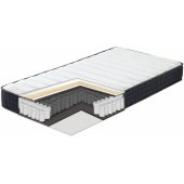 LARA 90x200cm with two mattresses HARMONY UNO Mauve Rose