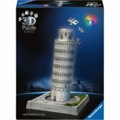 Ravensburger 3D Puzzle Iconics: Leaning Tower of Pisa - with light 216