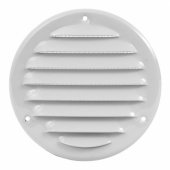 GRILLE METAL D100, WHITE
