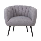 Armchair TUCKER Grey