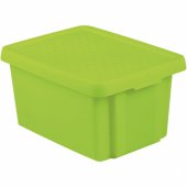 STORAGEBOXCURVER 16L+LID GREEN 598