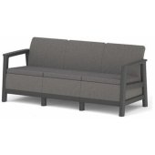 Scandi Linea 3 Seater Sofa Grey