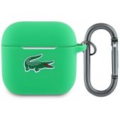 Liquid Silicone Croc Logo Case for AirPods 4 Green