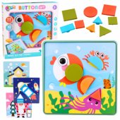 Creative Geometric Puzzle Mosaic Educational Puzzle 35 pcs.