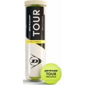 _7581282 Teniso kamuoliukai DUNLOP TOUR BRILLIANCE MidRange, 4 tūbelės, ITF