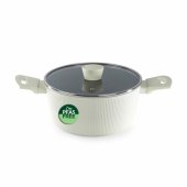 RH03877C Cote 24 cm Stockpot, Cream