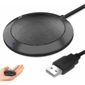ICC SH-21 įvairiakryptis USB mikrofonas juodas