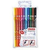 Herlitz my.pen pluoštiniai plonas linijas rašantys rašikliai, smeigtukas (10)