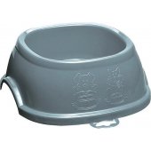 Zolux ZOLUX Miska BREAK 2 plastikowa antypoślizgowa 0,6l kol. niebiesk