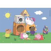 Puzzle 2×60 Super Color PEPPA PIG | Clementoni 24833 | 3+
