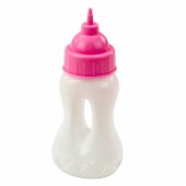 Baby Doll With Feeding Bottle Pink Outfit Sounds 30cm
