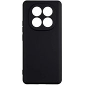 "Silicone Case Xiaomi Redmi Note 14 Pro 5G", juodas