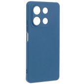 "Premium Soft Touch Silicone Case Xiaomi Redmi Note 13 4G" Midnight Bl