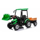 MEGA Tractor D68 With Trailer Green