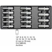 Yato tool insert with accessories 14pcs. (YT-5539)