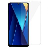 Grūdinto stiklo ekrano apsauginė plėvelė Redmi 13C/ Poco C65