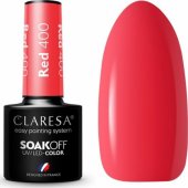 Claresa Soak Off UV/ LED Red lakier hybrydowy 400 5g