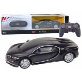 Bugatti Veyron Chiron Remote Control Car RC Black 1:24