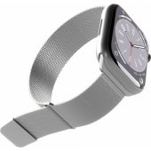 Milanese Magnetic Band Apple Watch 38/ 40/ 41mm sidabrinė