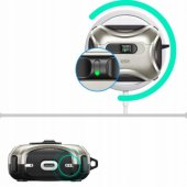Cyber Flicklock Halolock Magsafe Case Apple Airpods Pro 3 Titanium