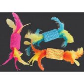 Zolux cat toy candy with feathers flexible