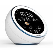 WSP1500 white Weather Station/ Speaker BT Moon