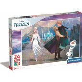 Clementoni CLE puzzle 24 maxi SuperColor Frozen2 24242
